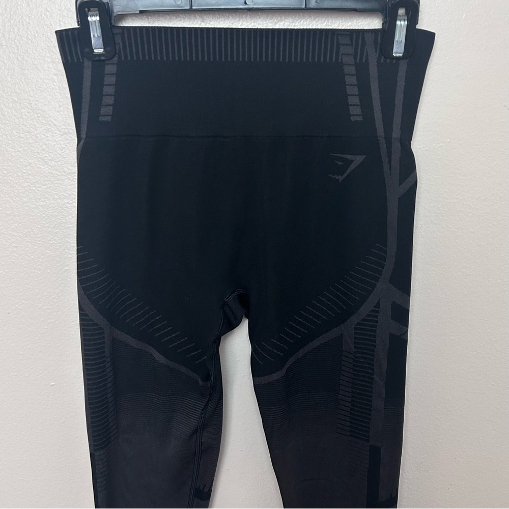 Gymshark FLEX geo Black Workout Leggings